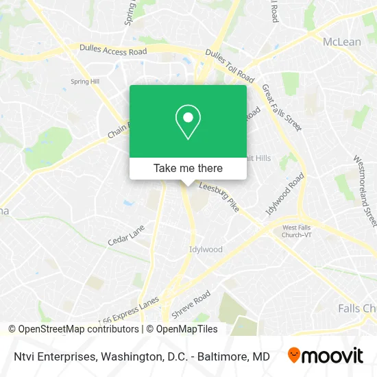 Ntvi Enterprises map