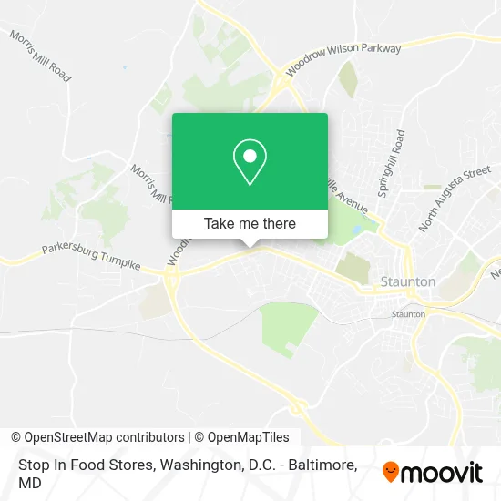 Stop In Food Stores map