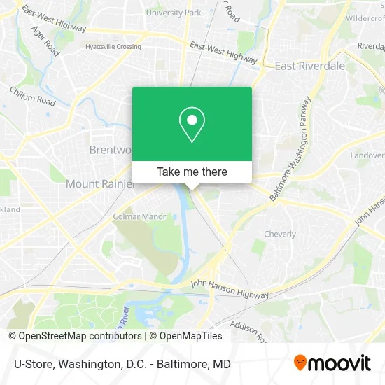 U-Store map