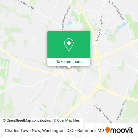 Charles Town Now map