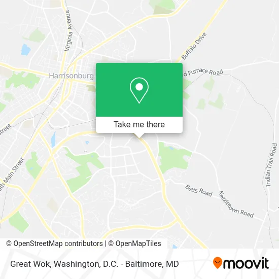 Great Wok map