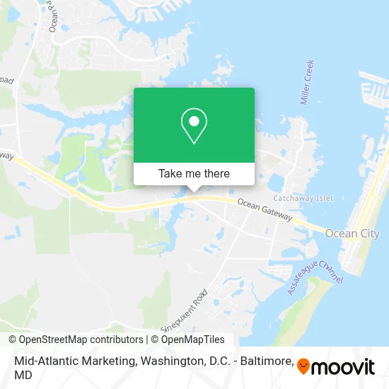 Mid-Atlantic Marketing map