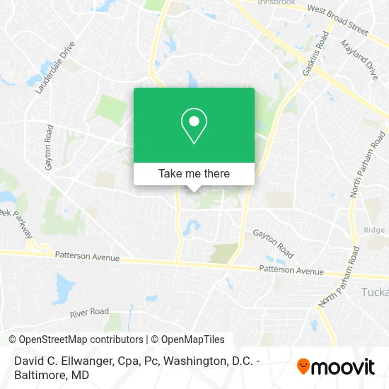 David C. Ellwanger, Cpa, Pc map