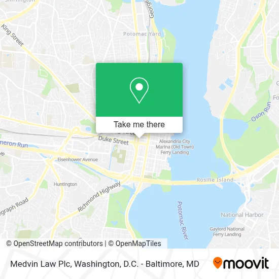 Medvin Law Plc map