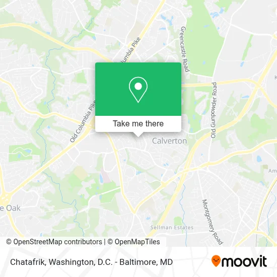 Chatafrik map