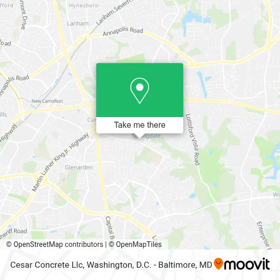 Cesar Concrete Llc map