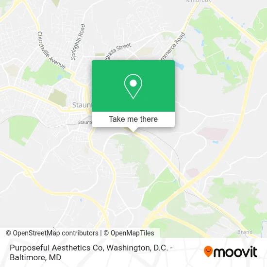 Purposeful Aesthetics Co map