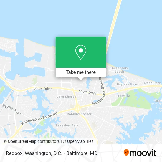 Redbox map