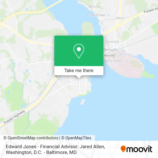 Edward Jones - Financial Advisor: Jared Allen map