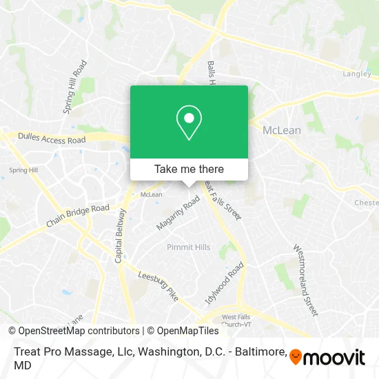 Treat Pro Massage, Llc map