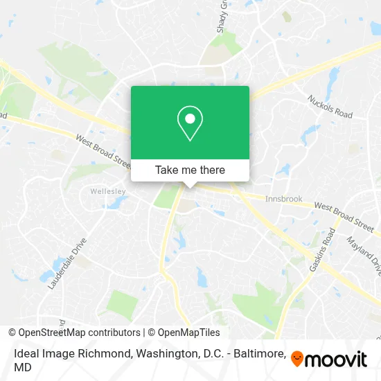Ideal Image Richmond map