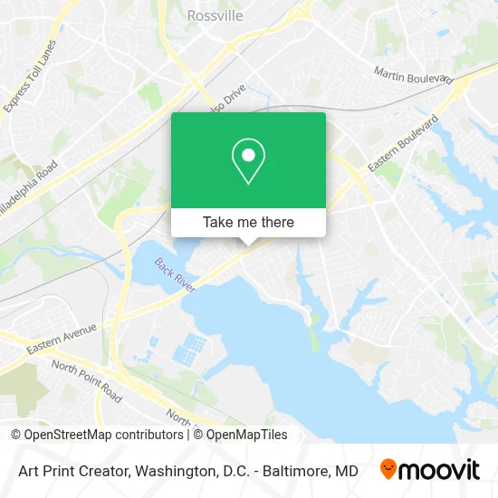 Art Print Creator map