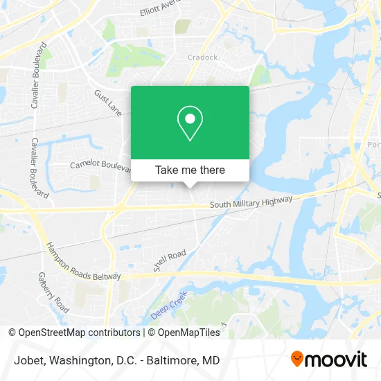 Jobet map