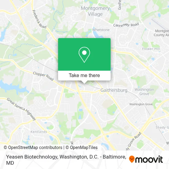 Yeasen Biotechnology map