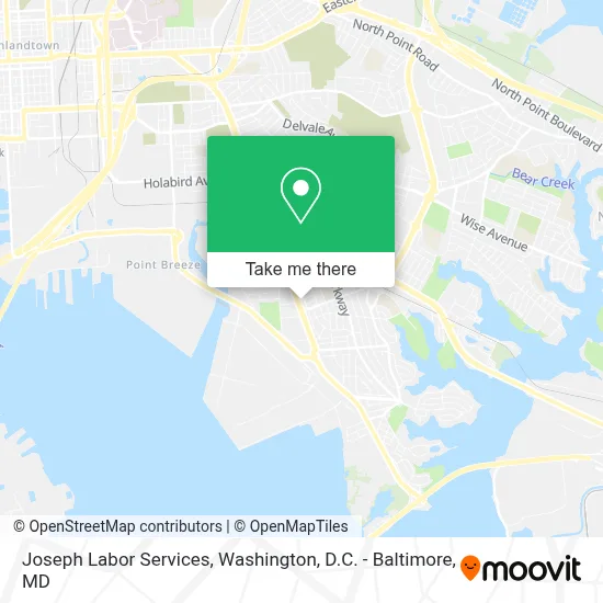 Joseph Labor Services map