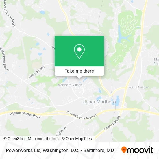 Powerworks Llc map