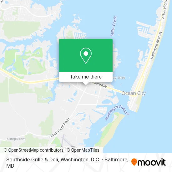 Southside Grille & Deli map