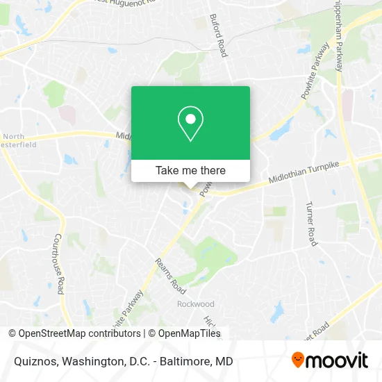 Quiznos map