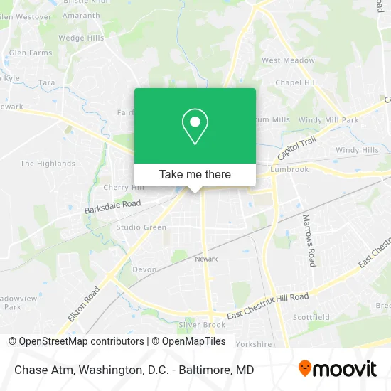 Chase Atm map