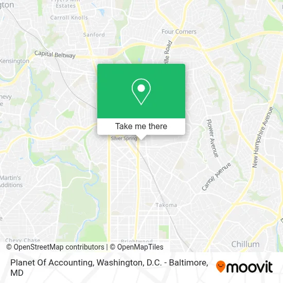 Planet Of Accounting map