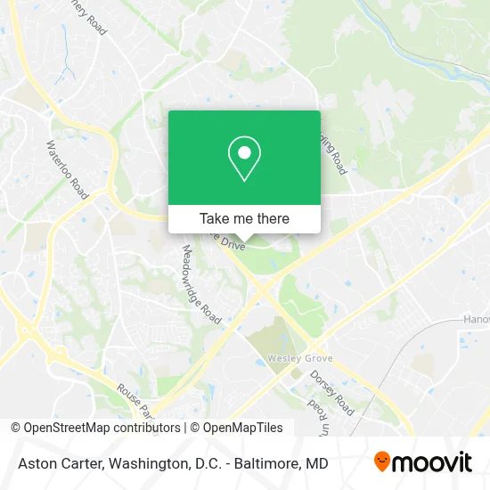 Aston Carter map