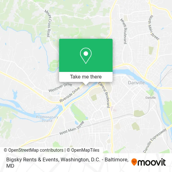 Bigsky Rents & Events map