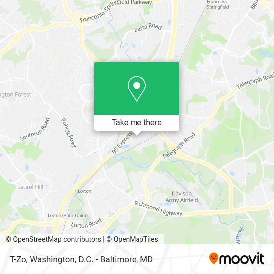 T-Zo map