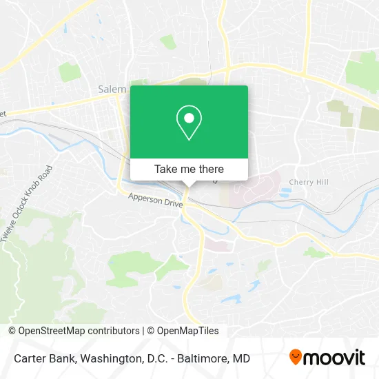 Carter Bank map