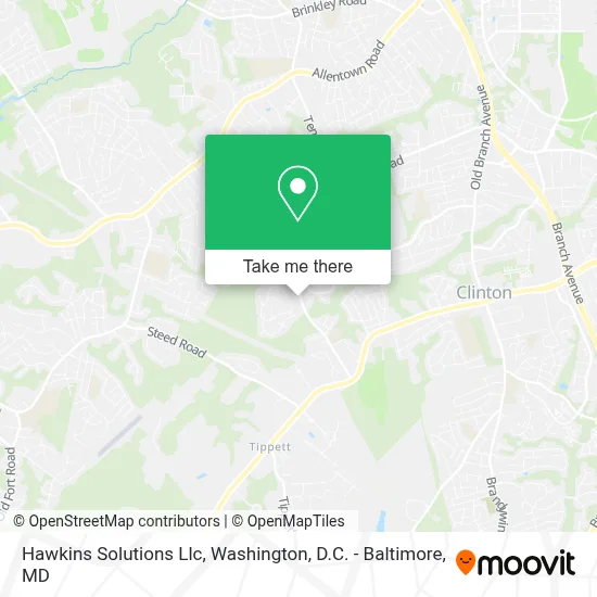 Hawkins Solutions Llc map