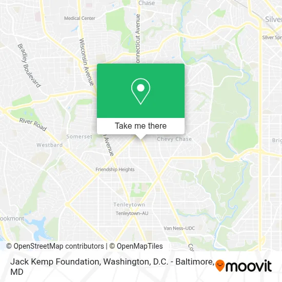 Jack Kemp Foundation map