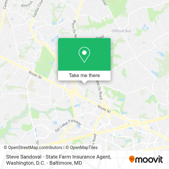 Steve Sandoval - State Farm Insurance Agent map