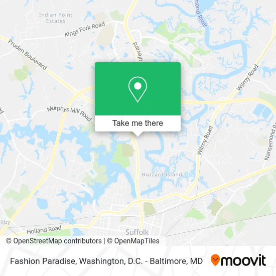 Fashion Paradise map
