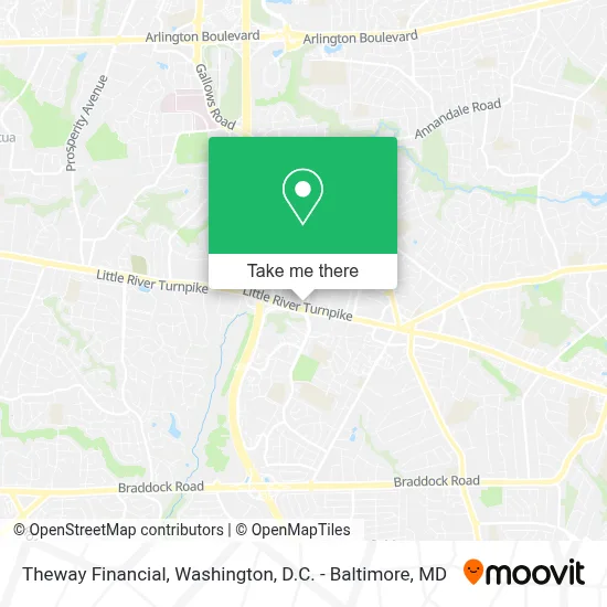 Theway Financial map