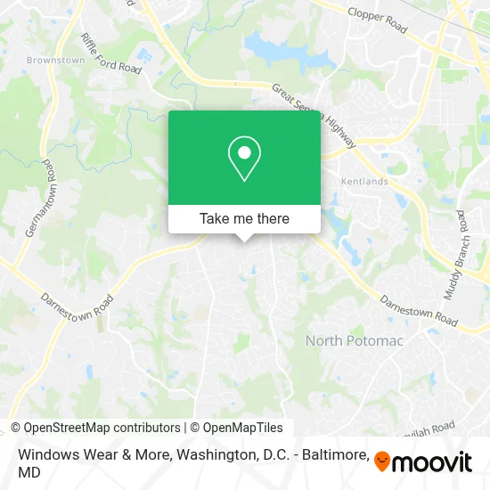 Windows Wear & More map