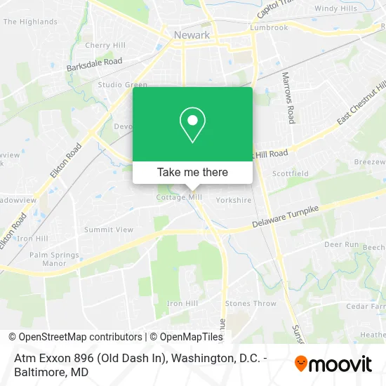 Atm Exxon 896 (Old Dash In) map