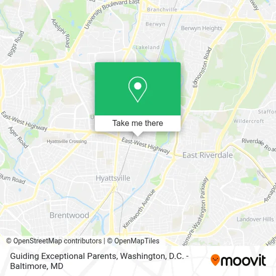 Guiding Exceptional Parents map
