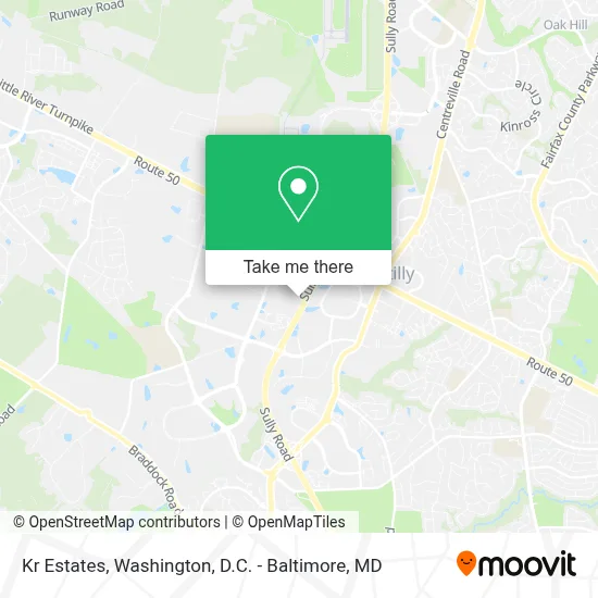 Kr Estates map