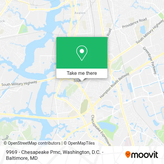 9969 - Chesapeake Pmc map