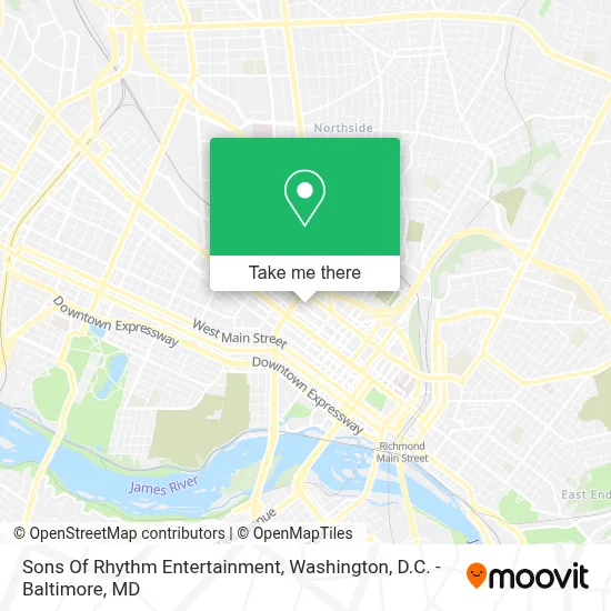 Sons Of Rhythm Entertainment map