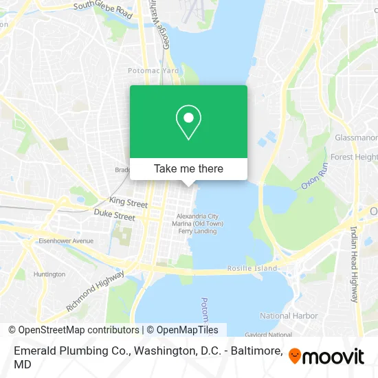 Emerald Plumbing Co. map