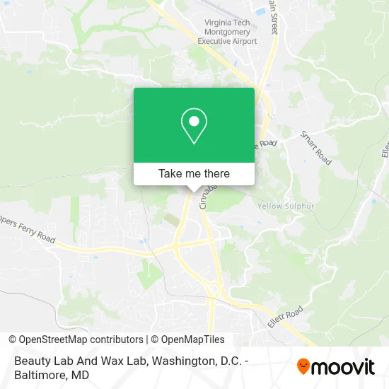 Beauty Lab And Wax Lab map