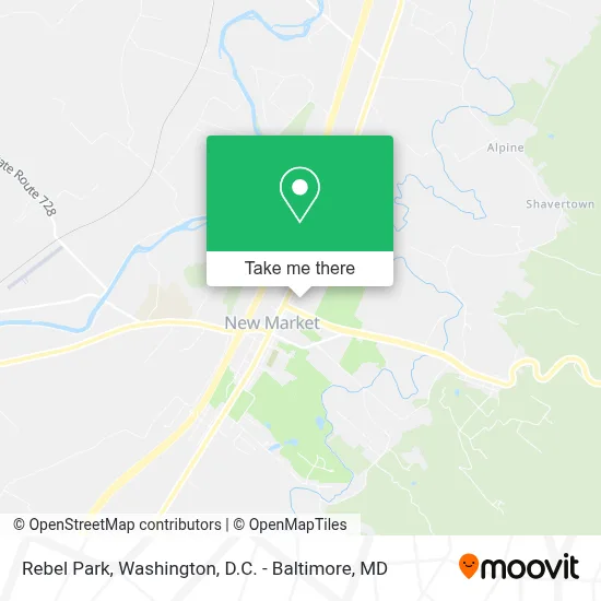 Rebel Park map