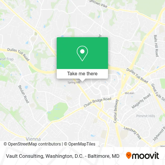 Vault Consulting map