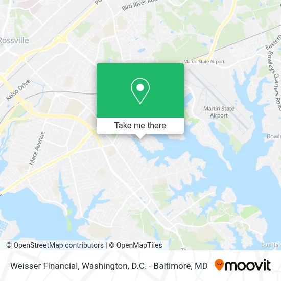 Weisser Financial map