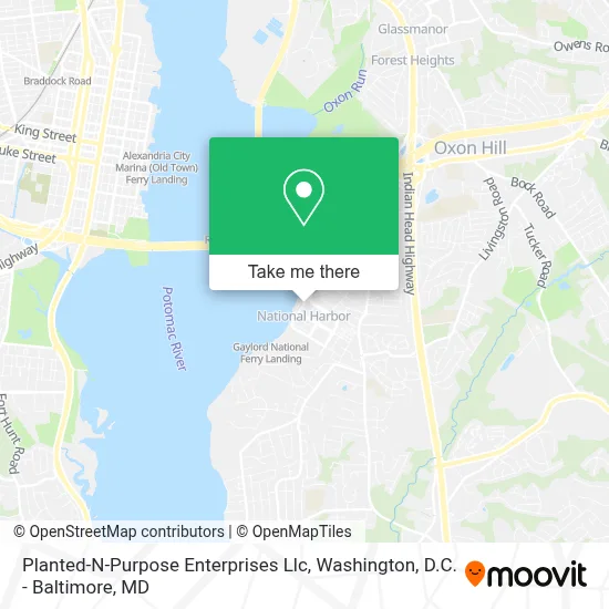 Planted-N-Purpose Enterprises Llc map
