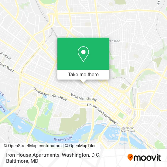 Iron House Apartments map