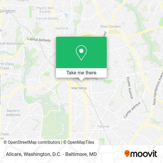 Allcare map
