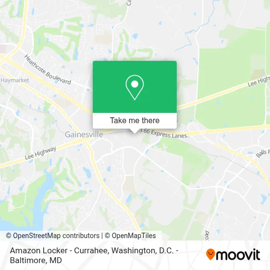 Amazon Locker - Currahee map