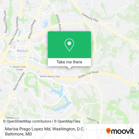 Marisa Prego Lopez Md map