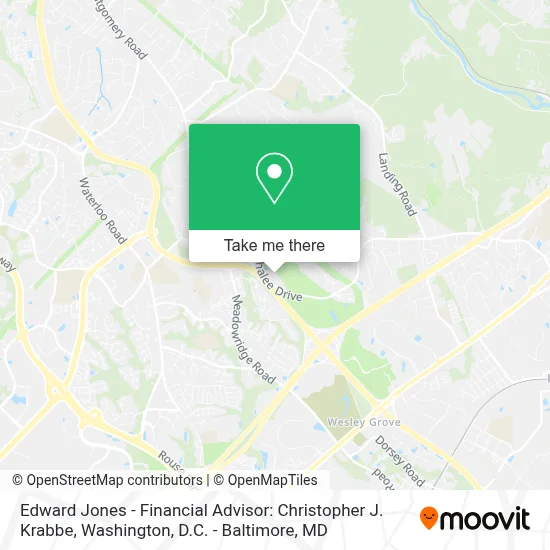 Edward Jones - Financial Advisor: Christopher J. Krabbe map